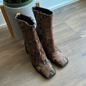 Topshop real leather boots